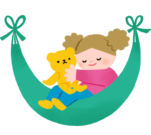 リラックス・カームルーム(静養時間)のイラスト